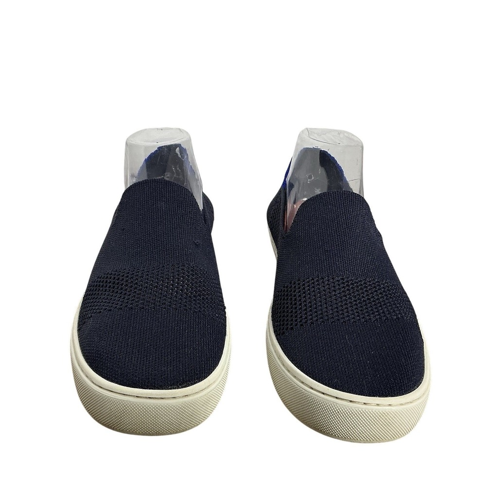 Rothys‎ The Sneaker Navy Night Blue Slip On Knit Shoes Womens 11.5
